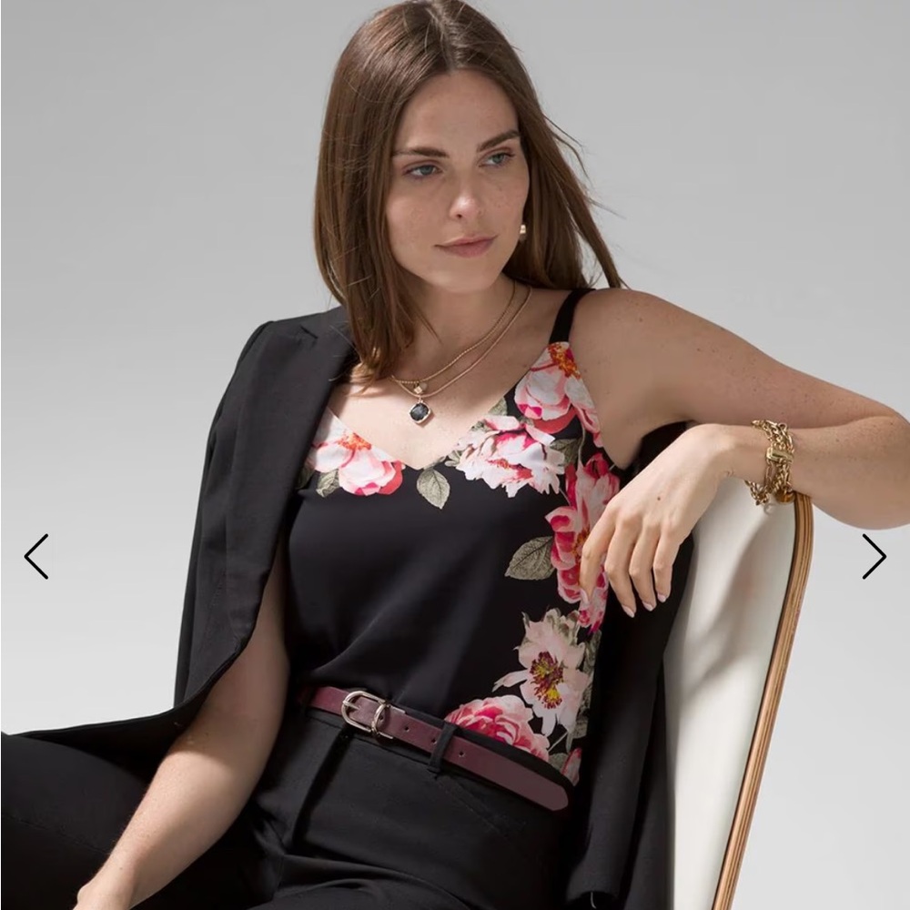 Floral reversible cami